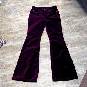 NFR VINTAGE WRANGLER VELVET BELL BOTTOMS